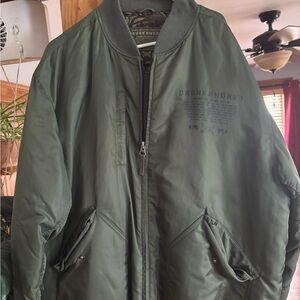 Olive Bomber Jacket for Men